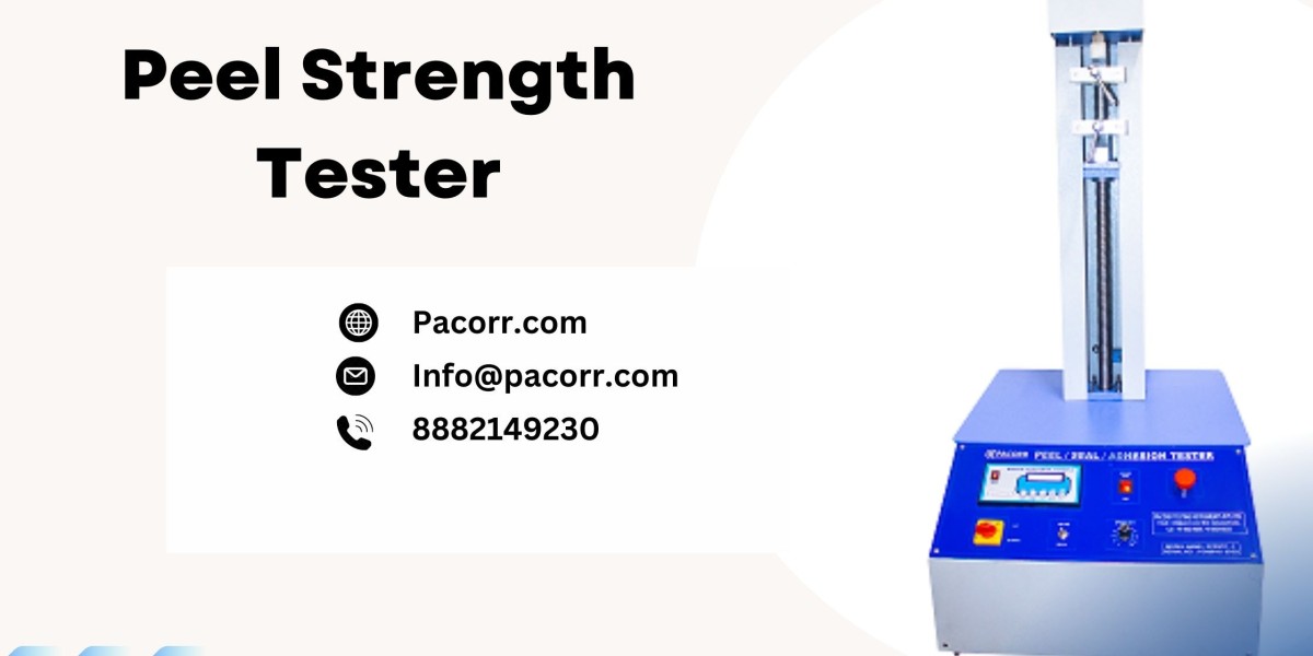 Enhancing Product Quality with Pacorr's Peel Strength Tester